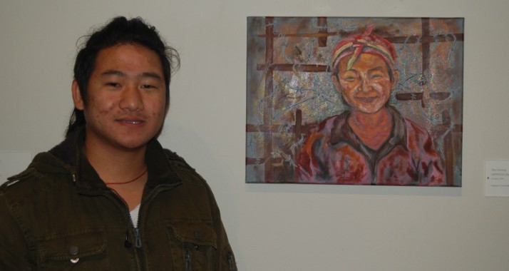 Hawkeye student Deu Gurung