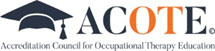 ACOTE logo: Accreditation Council for Occupational Therapy Education