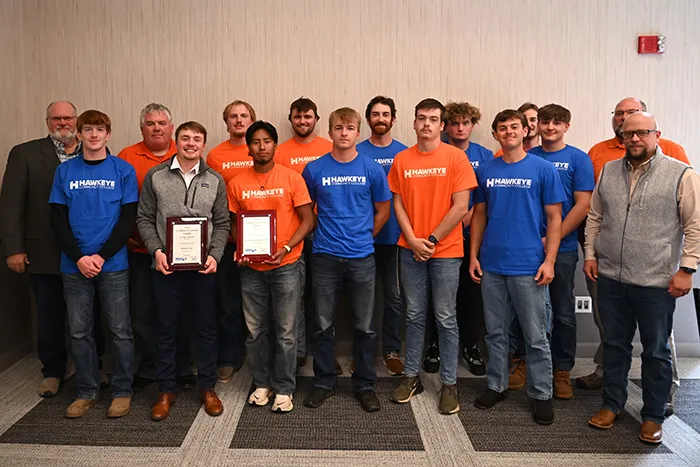 Hawkeye Honored with Excellence in Concrete Award for Student-Built Net-Zero Energy Home