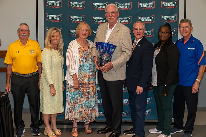 Community Colleges for Iowa Honors Hawkeye Foundation Board Member
