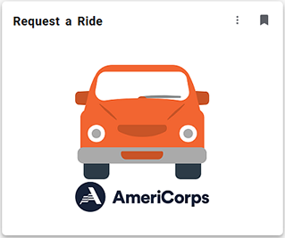 Request a Ride myHawkeye card