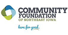 Community Foundation of Northeast Iowa. Here for good.