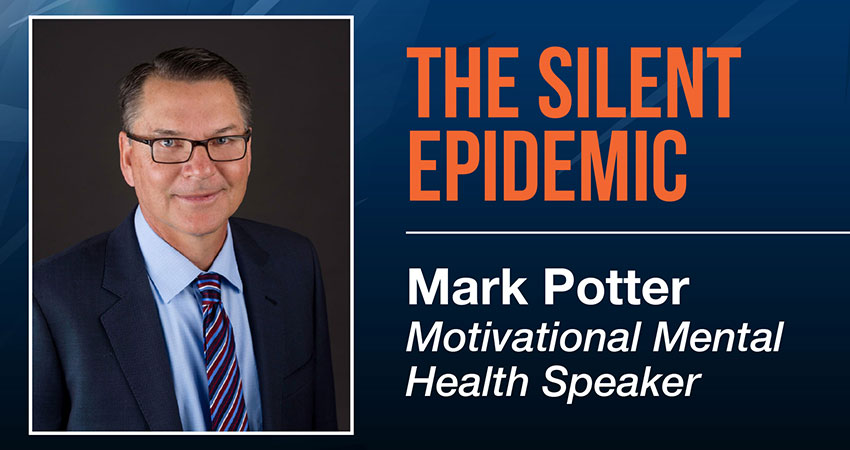 Motivational Mental Health Speaker Mark Potter
