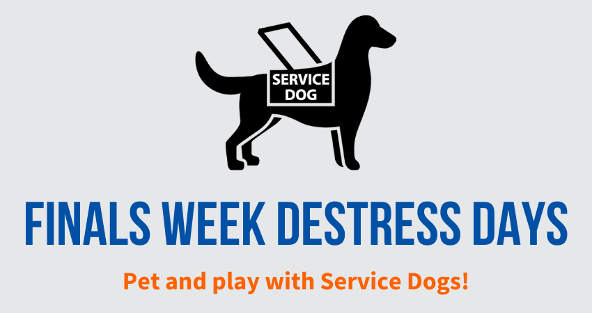 Finals Week Destress Days: Retrieving Freedom Service Dogs