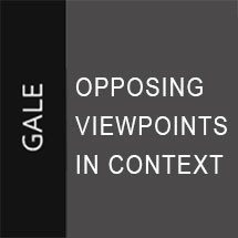 Gale Virtual Reference Library: Opposing Viewpoints In Context